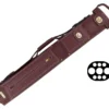 Tango Zorzal Burgundy 3 Butt 6 Shaft Hard Case -Professional Billiards Equipment Store tazm36 burgundy 01