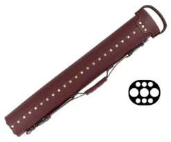 Tango Zorzal Burgundy 3 Butt 6 Shaft Hard Case -Professional Billiards Equipment Store tazm36 burgundy 02