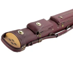 Tango Zorzal Burgundy 3 Butt 6 Shaft Hard Case -Professional Billiards Equipment Store tazm36 burgundy 03