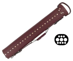 Tango Zorzal Burgundy 3 Butt 7 Shaft Hard Case -Professional Billiards Equipment Store tazm37 burgundy 02