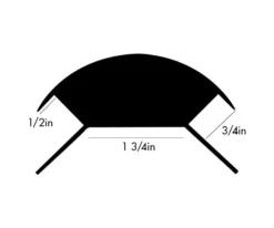 Plastic Apron Mitre (Set Of 4) -Professional Billiards Equipment Store tp50556 dm top 01