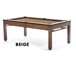 Tucson 3-in-1 Outdoor Pool/Dining/Ping Pong Table From Spencer Marston - FREE Installation -Professional Billiards Equipment Store tucson beige