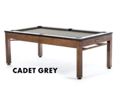 Tucson 3-in-1 Outdoor Pool/Dining/Ping Pong Table From Spencer Marston - FREE Installation -Professional Billiards Equipment Store tucson cadet grey