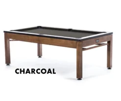 Tucson 3-in-1 Outdoor Pool/Dining/Ping Pong Table From Spencer Marston - FREE Installation -Professional Billiards Equipment Store tucson charcoal