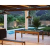 Tucson 3-in-1 Outdoor Pool/Dining/Ping Pong Table From Spencer Marston - FREE Installation -Professional Billiards Equipment Store tucson lifestyle 1
