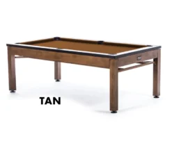 Tucson 3-in-1 Outdoor Pool/Dining/Ping Pong Table From Spencer Marston - FREE Installation -Professional Billiards Equipment Store tucson tan