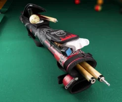 Voodoo VODC22A Bleeding Heart 2 Butt 2 Shaft Hard Case -Professional Billiards Equipment Store vodc22a 01 5